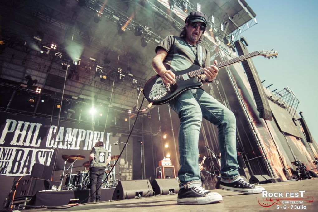 Phil Cambell & The Bastard Sons Rock Fest Barcelona 2018