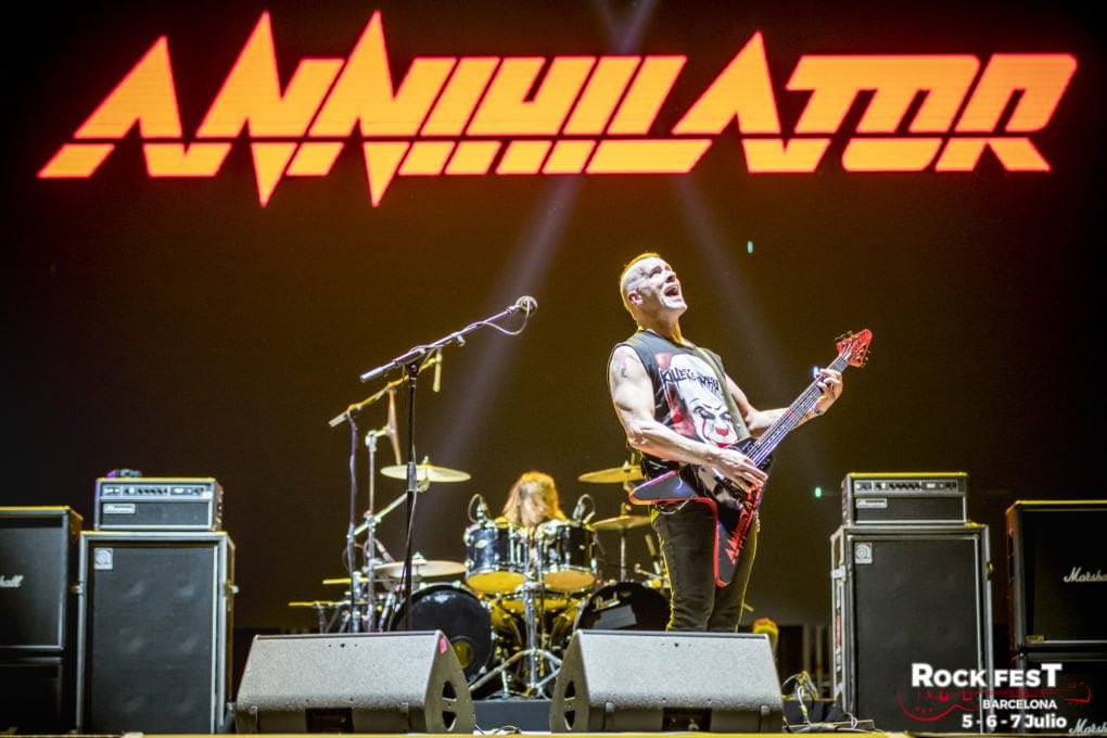 Annihilator Rock Fest Bcn 2018