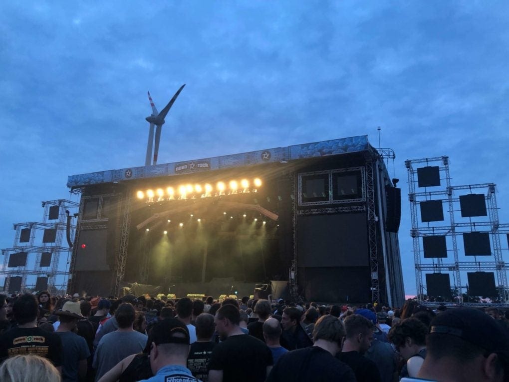 Nova Rock 2018 stage fan