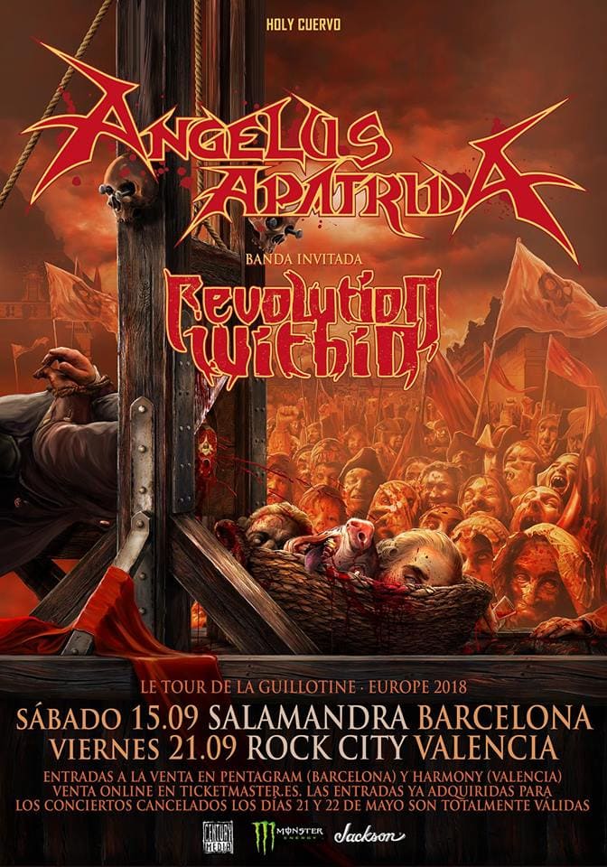 Angelus Apatrida Barcelona Valencia 2018