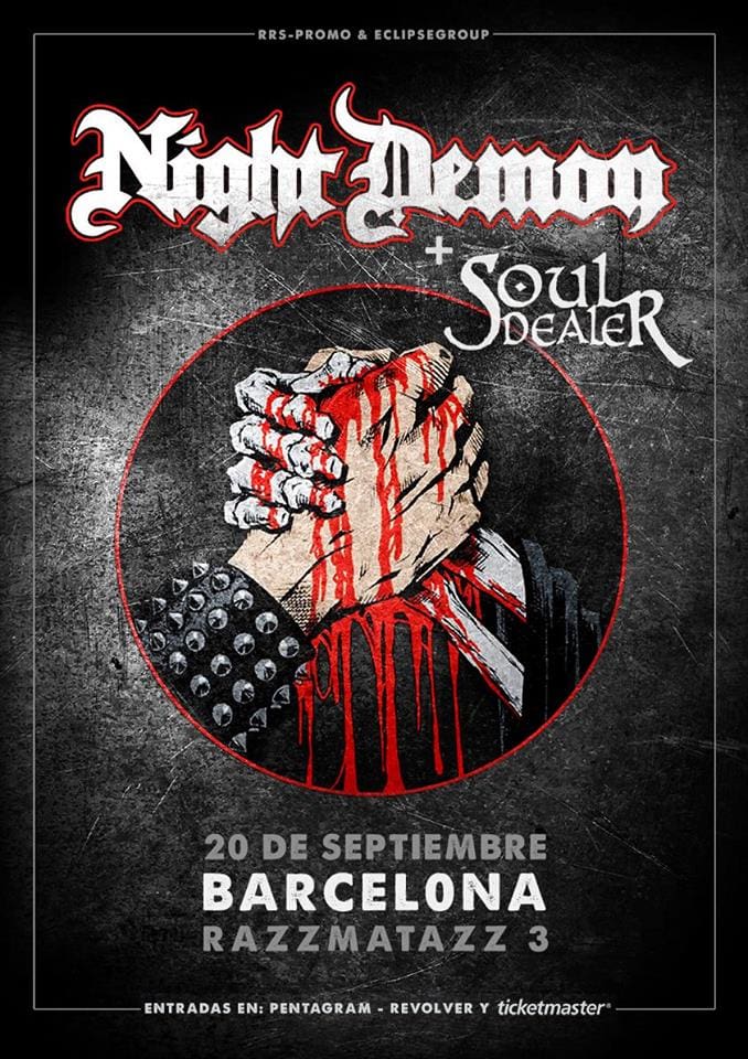 Night Demon Barcelona 2018