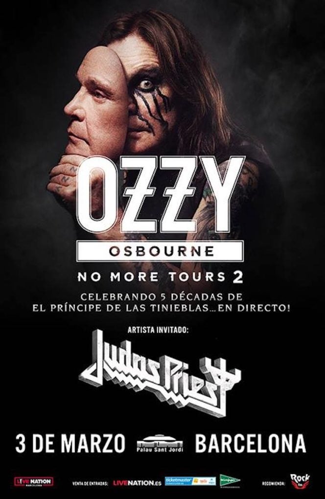 Ozzy Osbourne Judas Priest Barcelona 2018