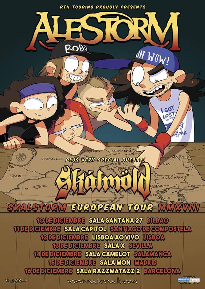 Alestorm España 2018