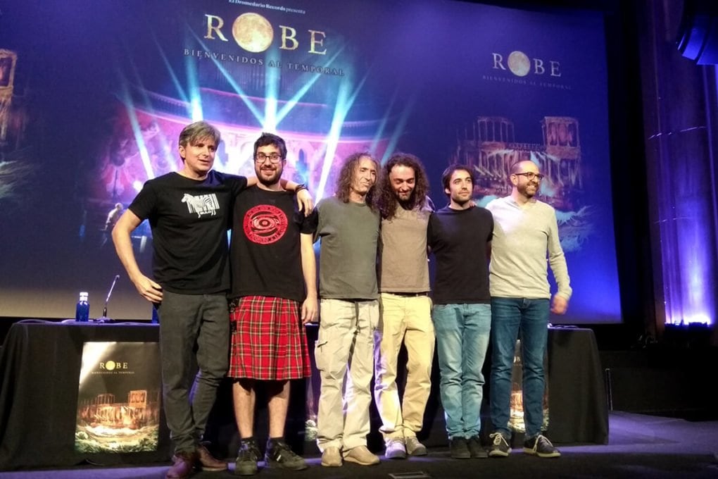 Robe Preestreno Bienvenidos al Temporal Madrid Cines Callao