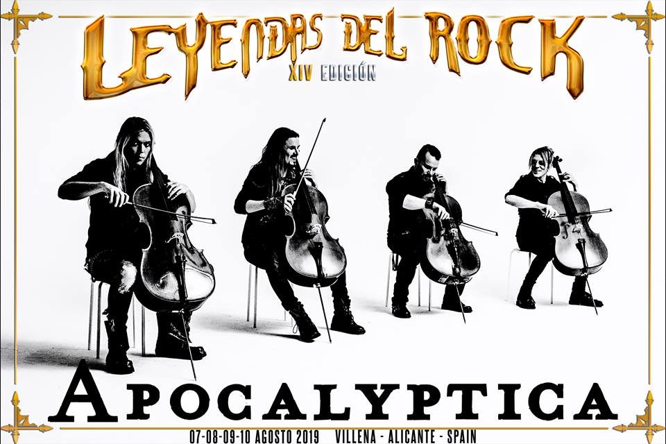 Apocalyptica Leyendas del Rock 2019