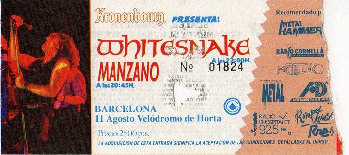 Whitesnake Manzano