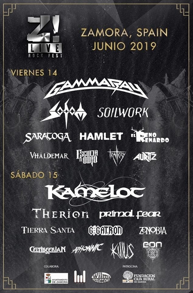 Cartel días Z! Live Rock Fest 2019