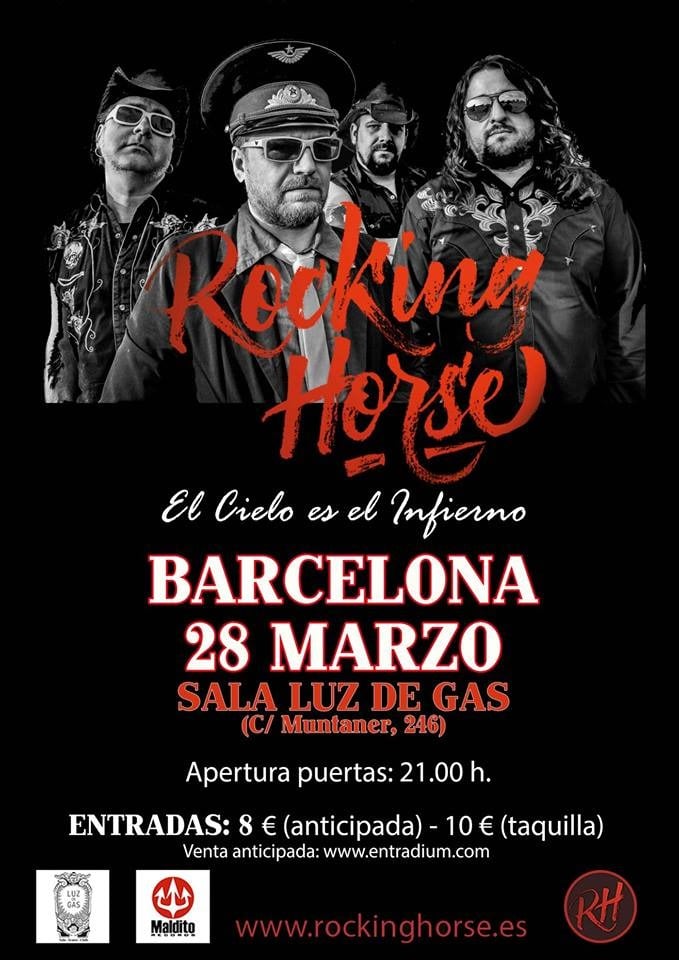 Concierto Rocking Horse Barcelona 2019