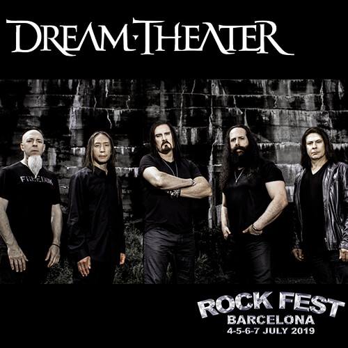 Confirmación Dream Theater Rock Fest Barcelona 2019