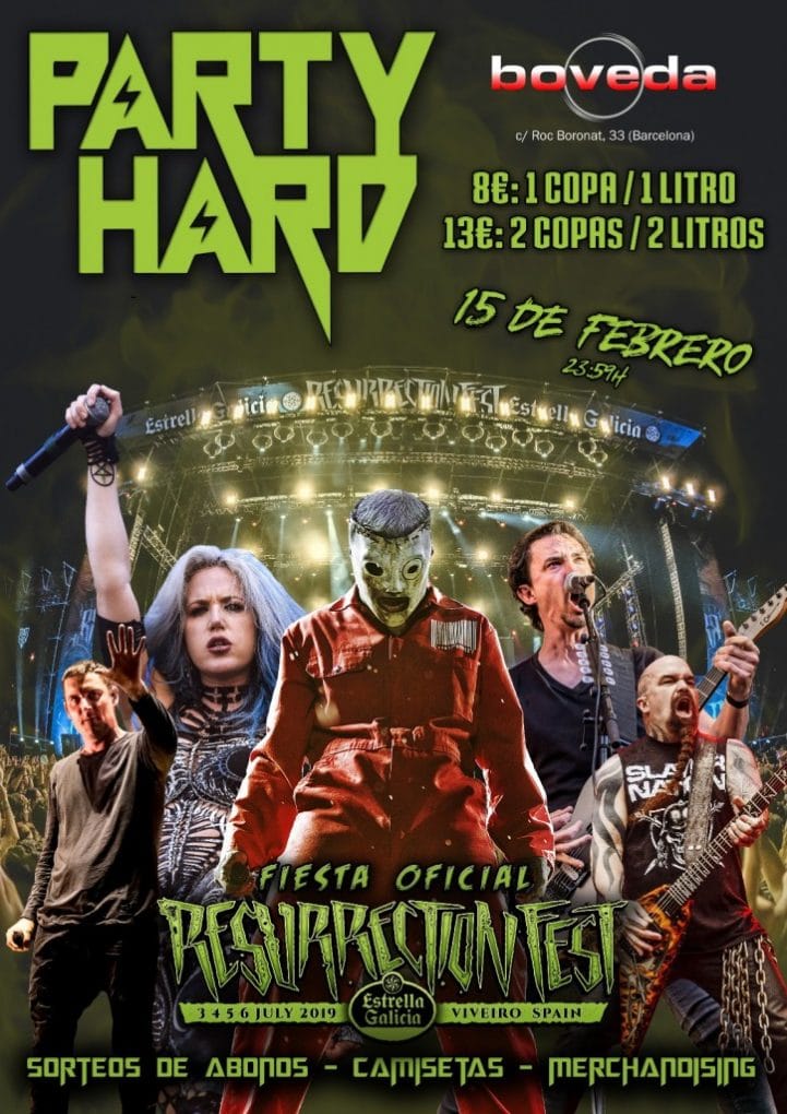 Party Hard Resurrection Fest 2019 Barcelona