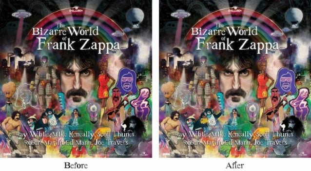 The Bizarre World Of Frank Zappa censurado