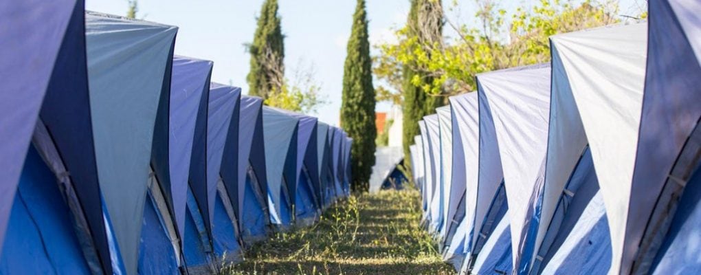 Easy Tent camping Azkena Rock 2019