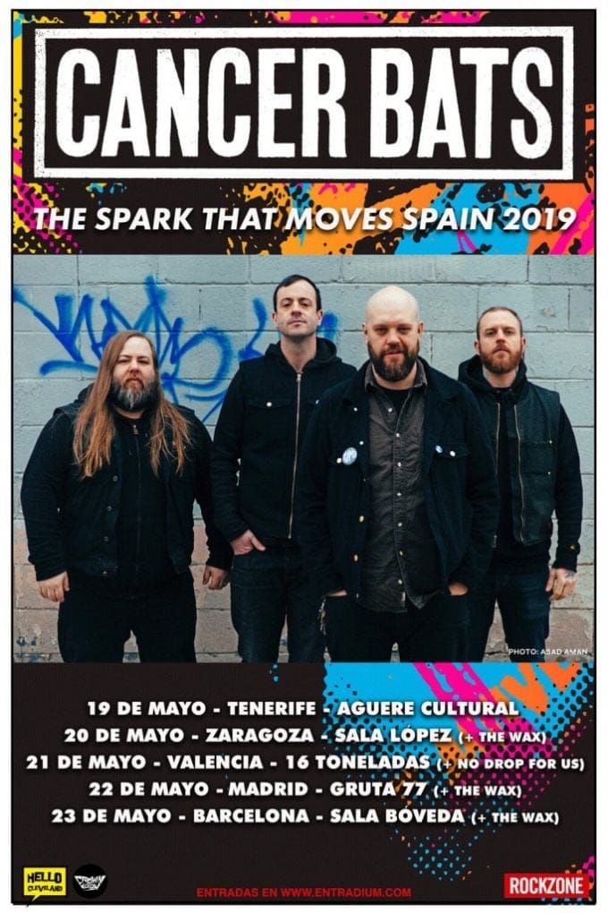 Cancer Bats España 2019