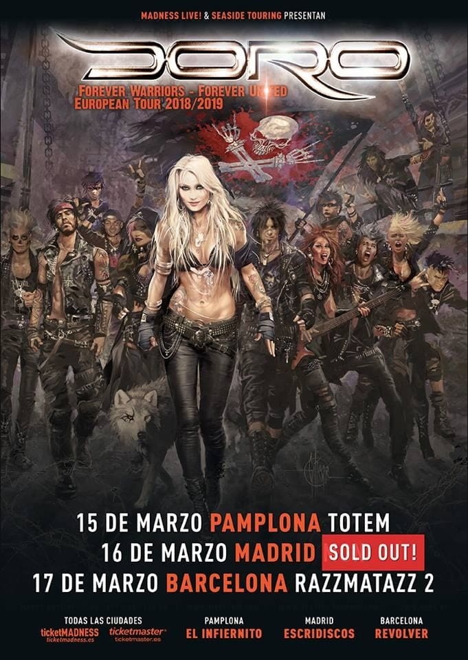 Doro Madrid sold out 2019