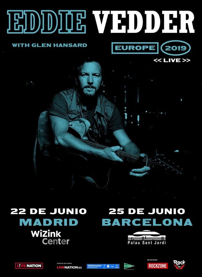 Eddie Vedder España 2019