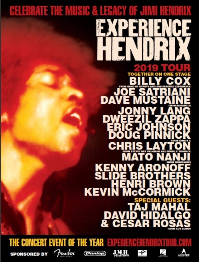 Experience Hendrix Tour 2019