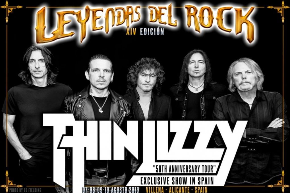 Thin Lizzy Leyendas del Rock 2019