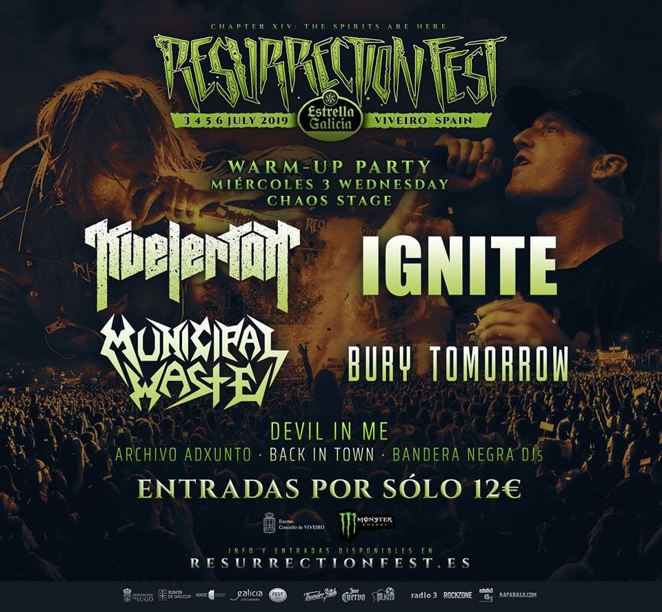 fiesta bienvenida Resurrection Fest 2019