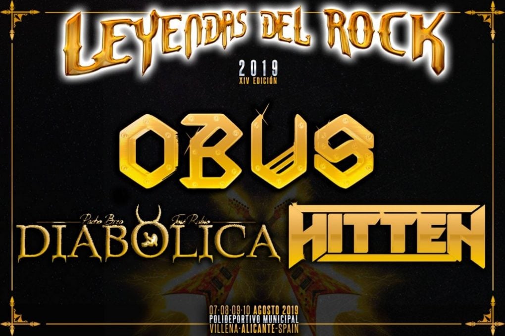 Obus Leyendas del Rock 2019 Diabolica Hitten