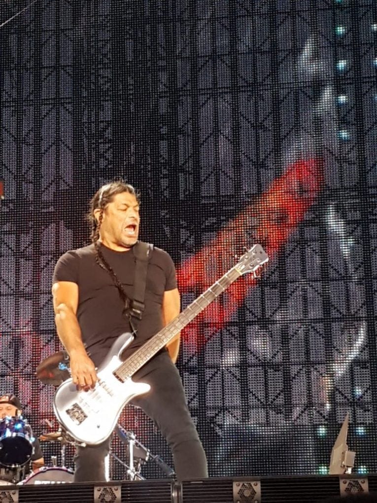 Robert Trujillo Metallica Madrid 2019