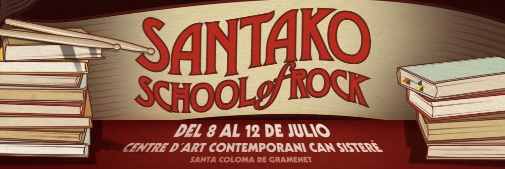 Santako School Of Rock: curso de verano de historia del rock en Barcelona