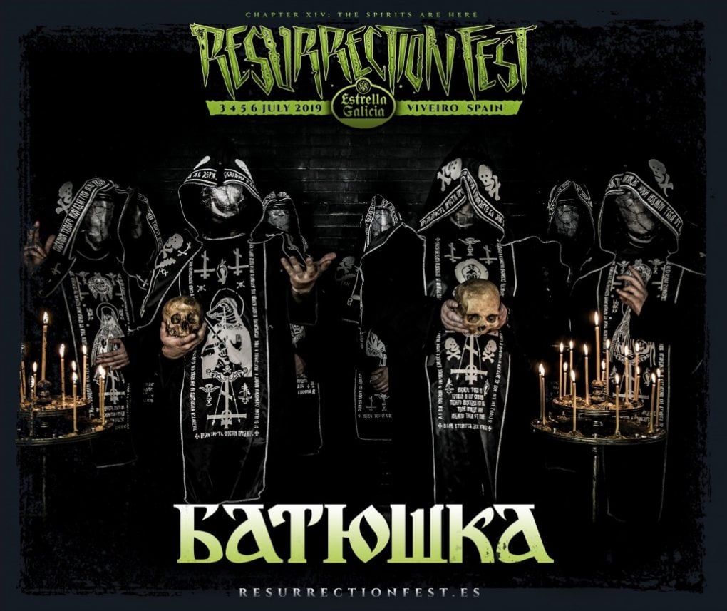 Batushka Resurrection Fest 2019 cartel