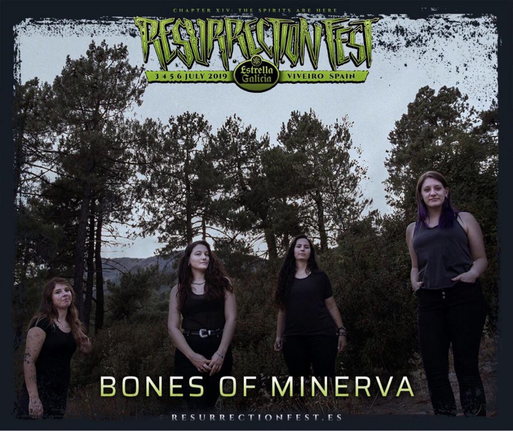 Bones Of Minerva Resurrection Fest 2019 cartel