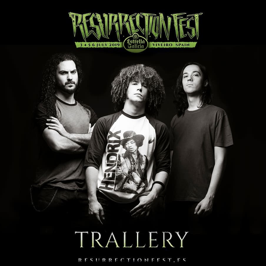 Trallery Resurrection Fest 2019 cartel