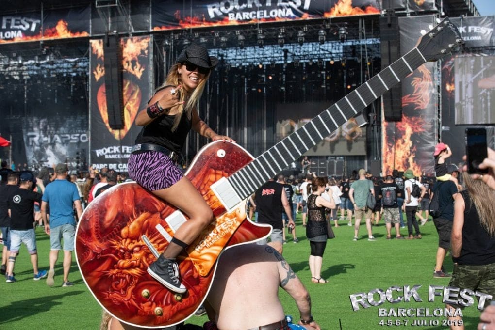 guitarra Rock Fest Barcelona 2019