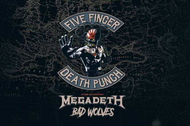 Five Finger Death Punch Megadeth