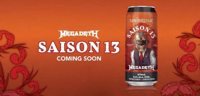 Megadeth presenta su nueva cerveza