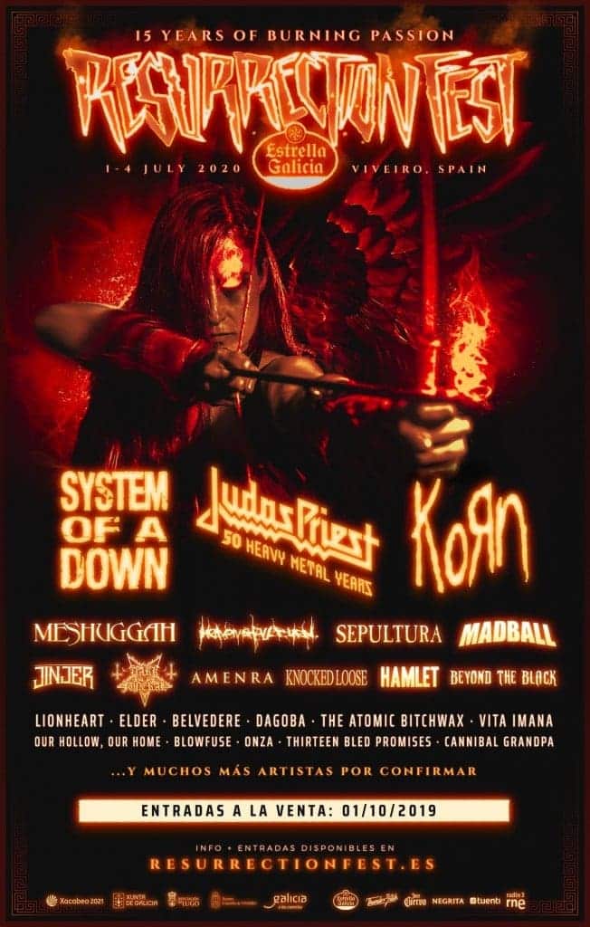 Bandas Resurrection Fest 2020