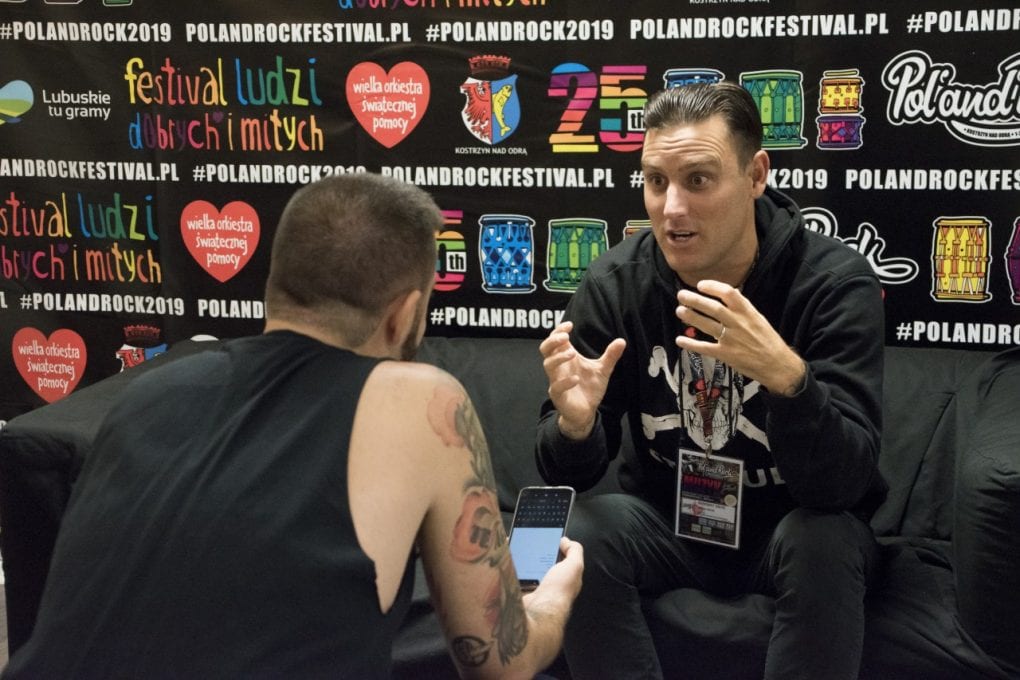 Entrevista Parkway Drive Winston McCall Pol'And'Rock