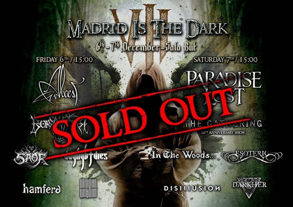 Madrid Is The Dark 2019: Sold out y horarios