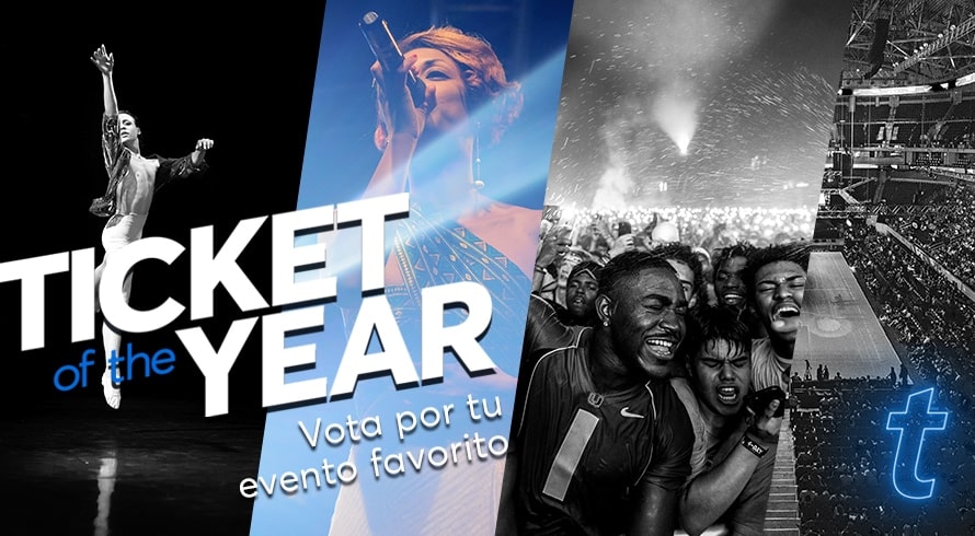 Ticket Of The Year: vota por tu evento favorito