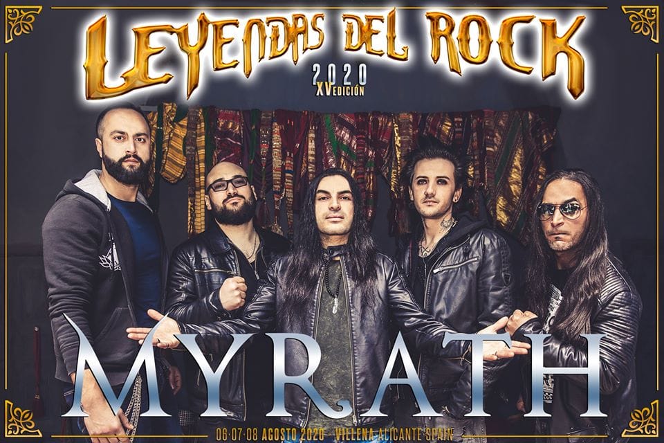 Myrath Leyendas del Rock 2020