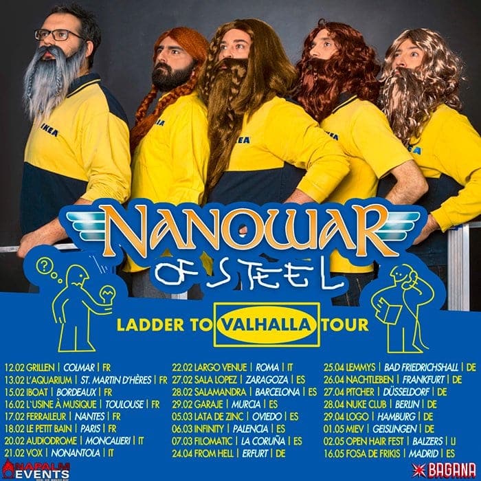 Nanowar Of Steel gira Europa