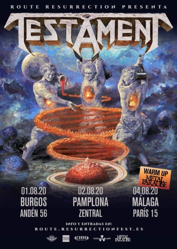 Testament Burgos Pamplona Málaga 2020