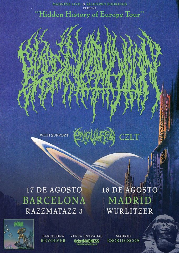 Blood Incantation España 2020