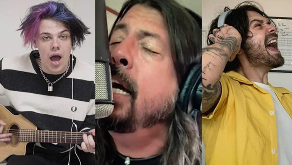 Miembros de Foo Fighters y Biffy Clyro en el "Live Lounge" más ambicioso