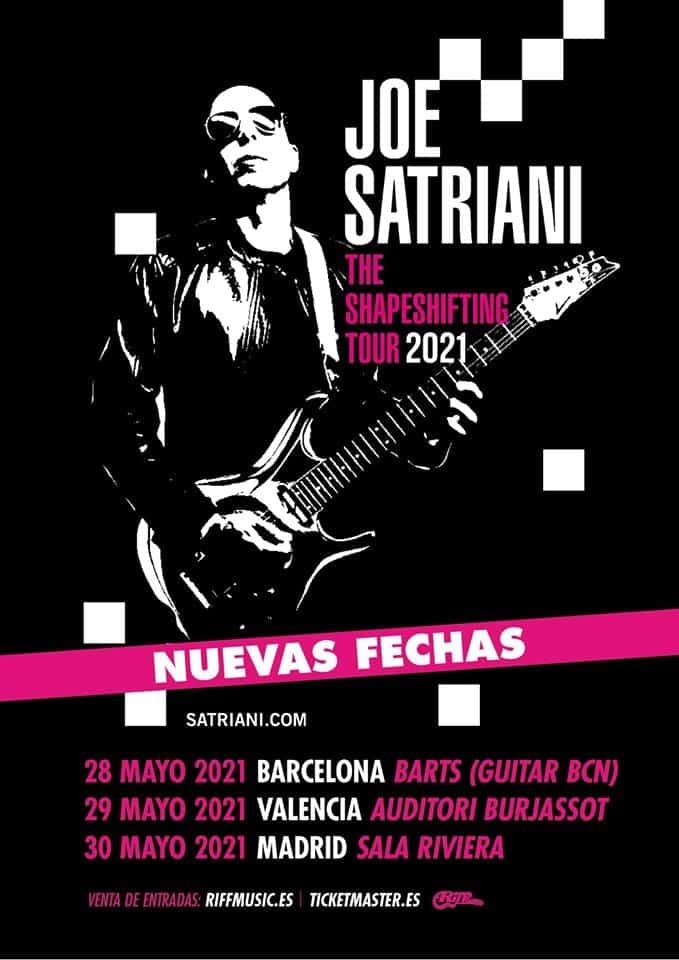 Joe Satriani España 2021