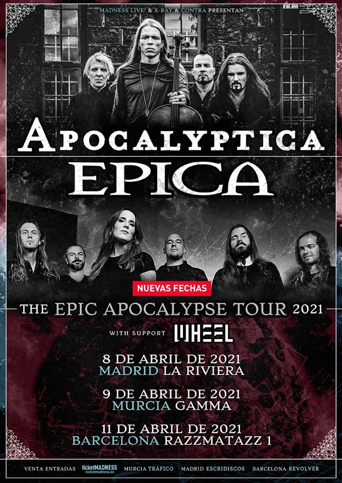 Epica Apocalyptica España 2021