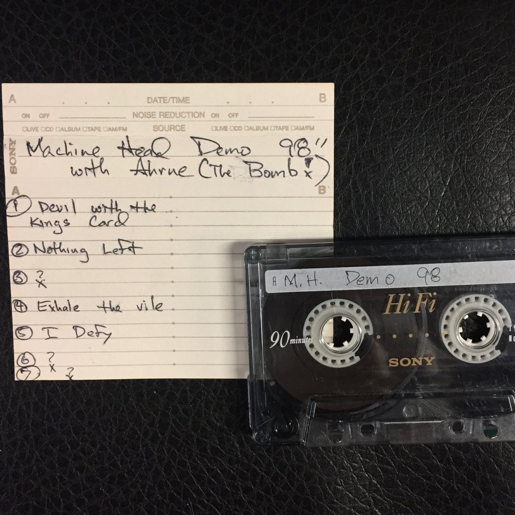 demo The Burning Red Machine Head cassette