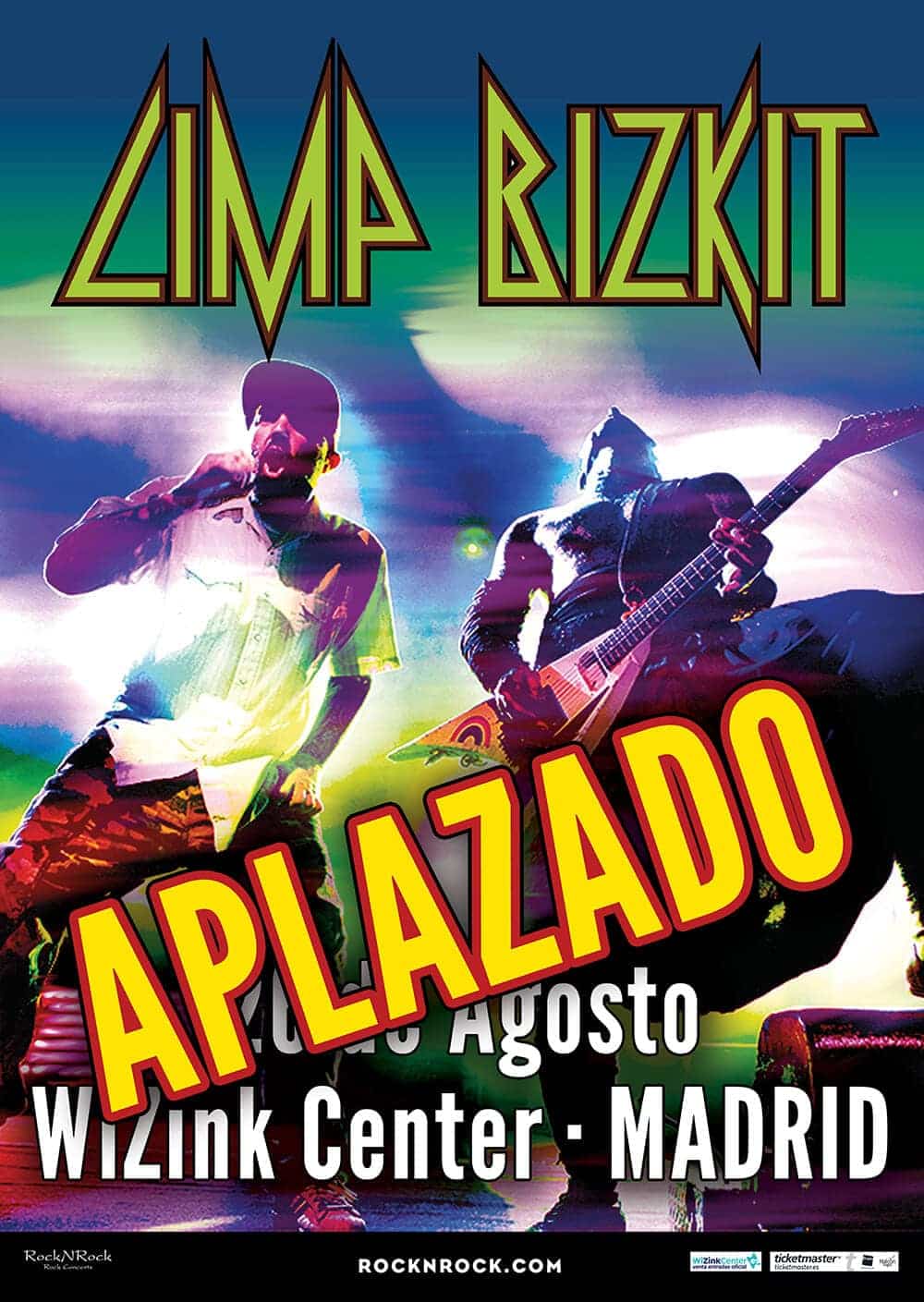 Limp Bizkit Madrid aplazado