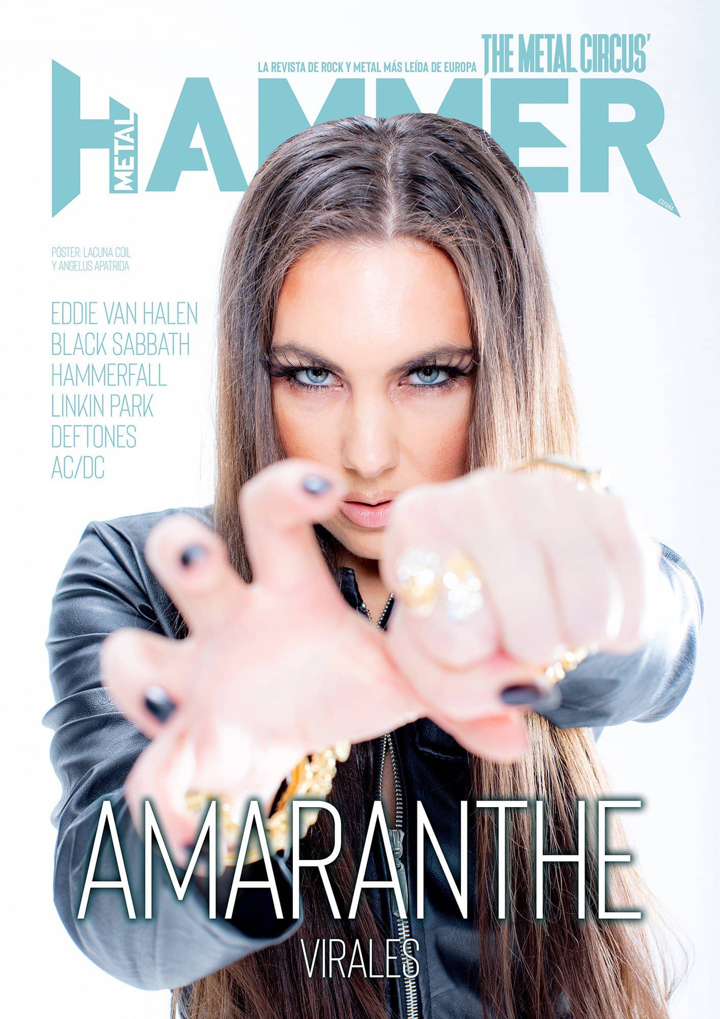 portada Metal Hammer Amaranthe octubre 2020