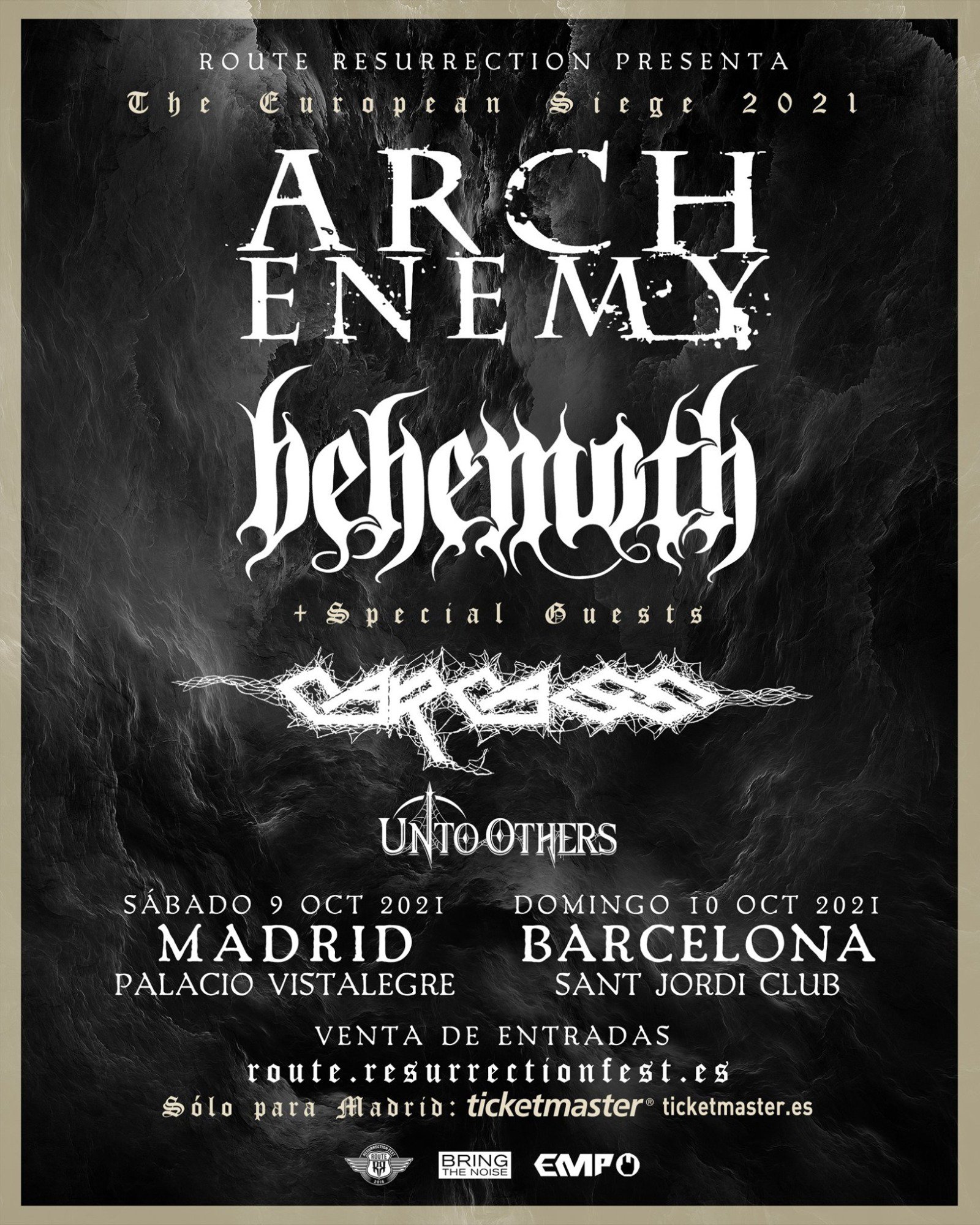 Arch Enemy España 2021