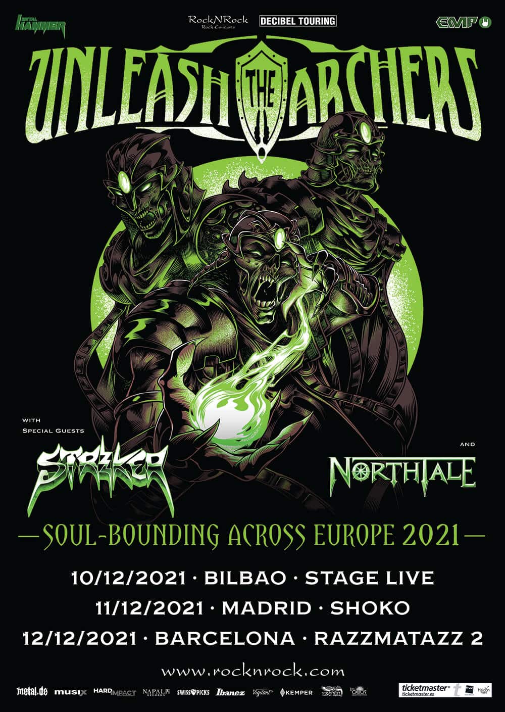 Unleash The Archers gira España