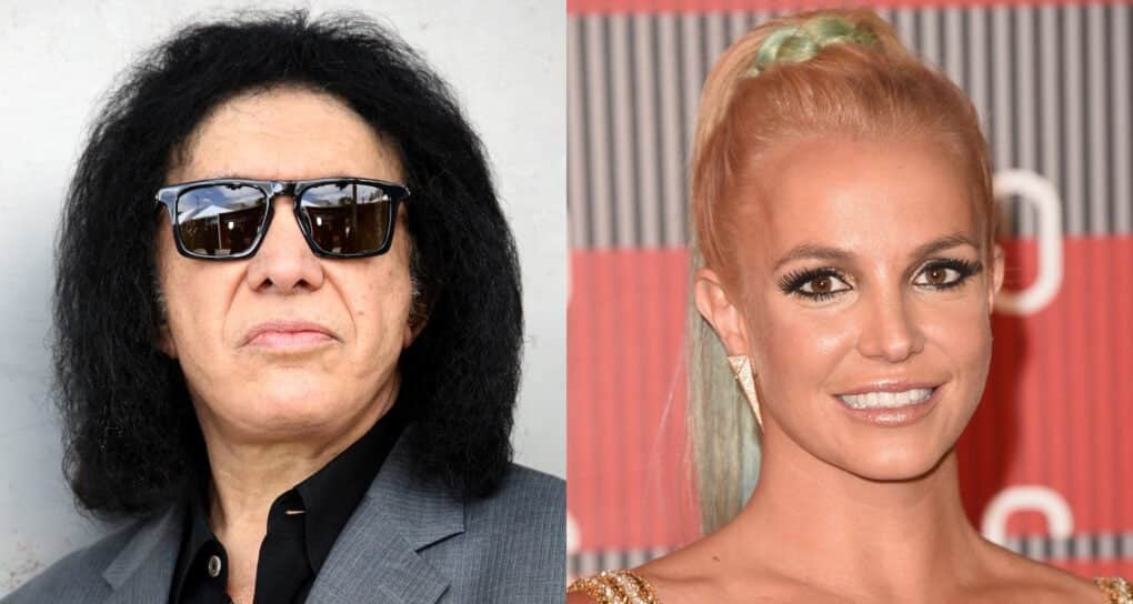 Gene Simmons se vuelca con Britney Spears