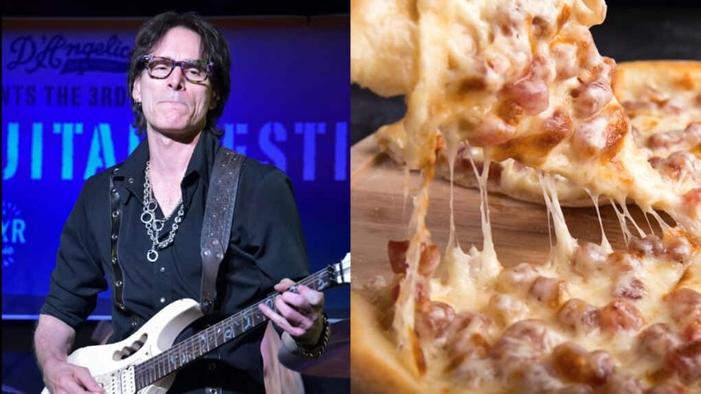 Steve Vai se rompe el hombro haciendo pizza