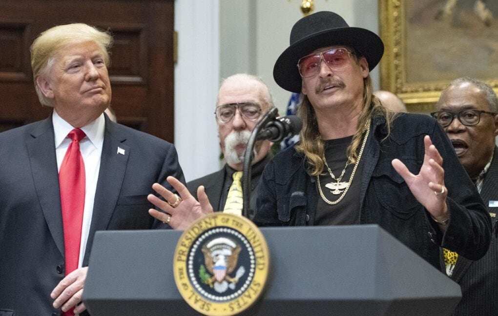 Kid Rock: "Donald Trump me pidió consejo sobre el ISIS y Corea del Norte"